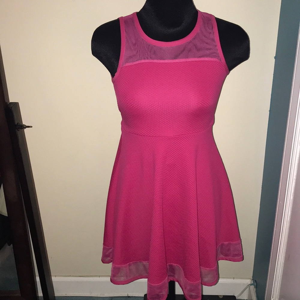 A pretty pink dress